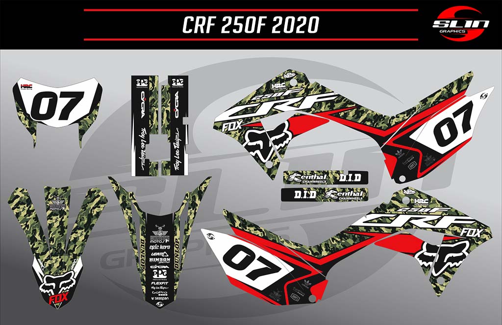 Adesivo Fox Motocross Cores Unidade Moto